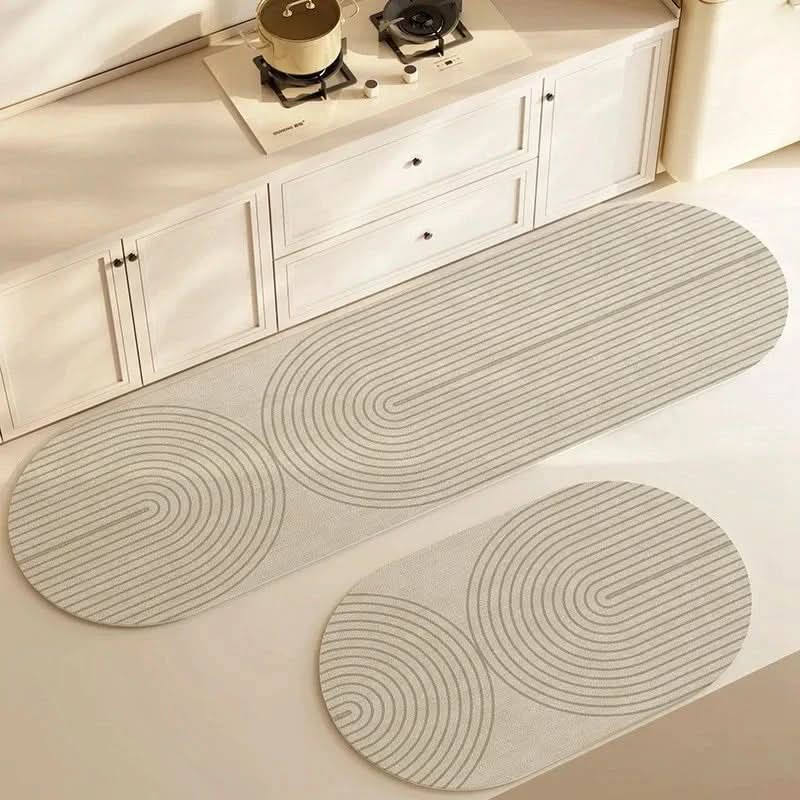 Tapis de cuisine résistant à l'eau, facile à nettoyer