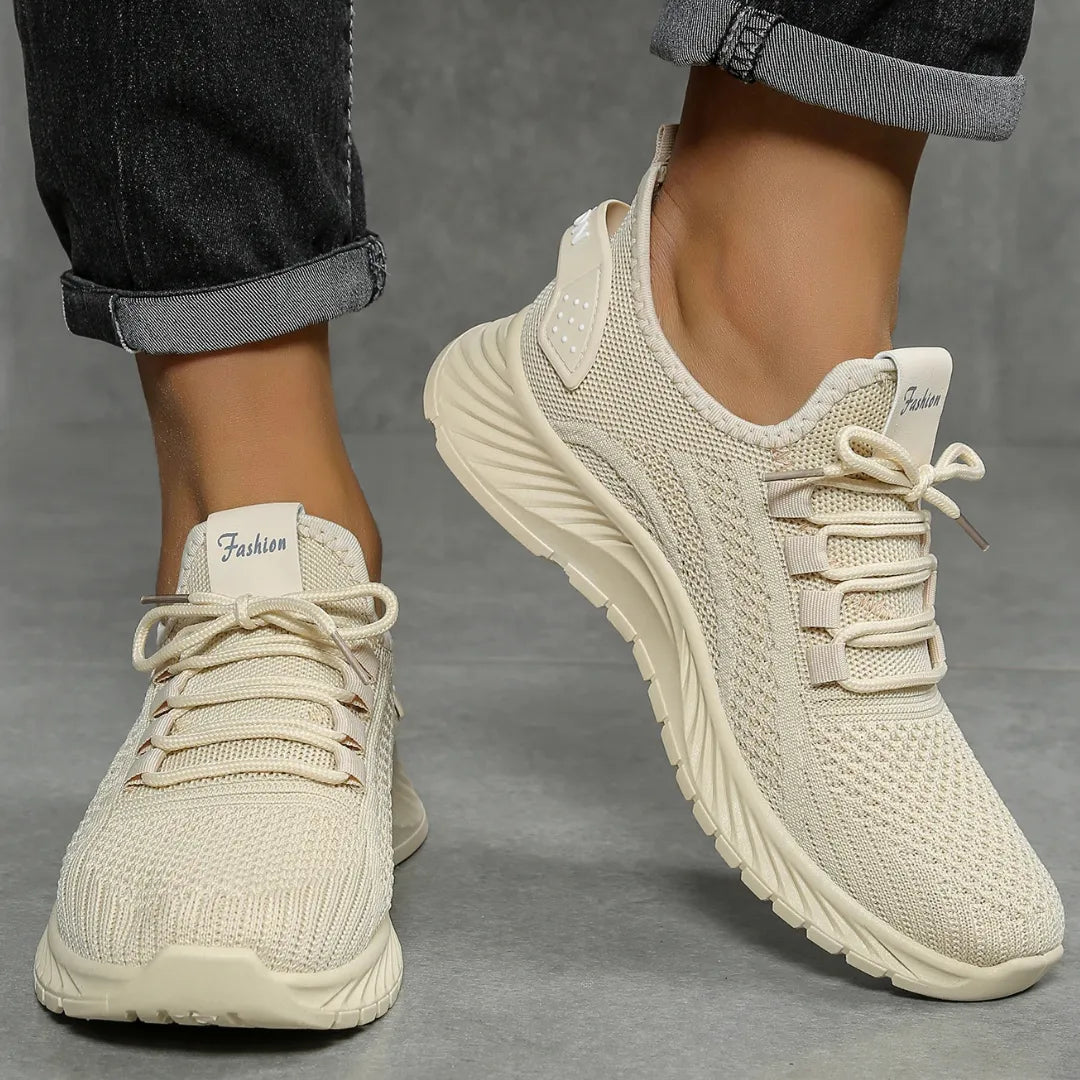 Détail du talon des baskets, conçu pour le soutien