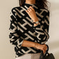 Pull élégant en tissu doux, vue de face