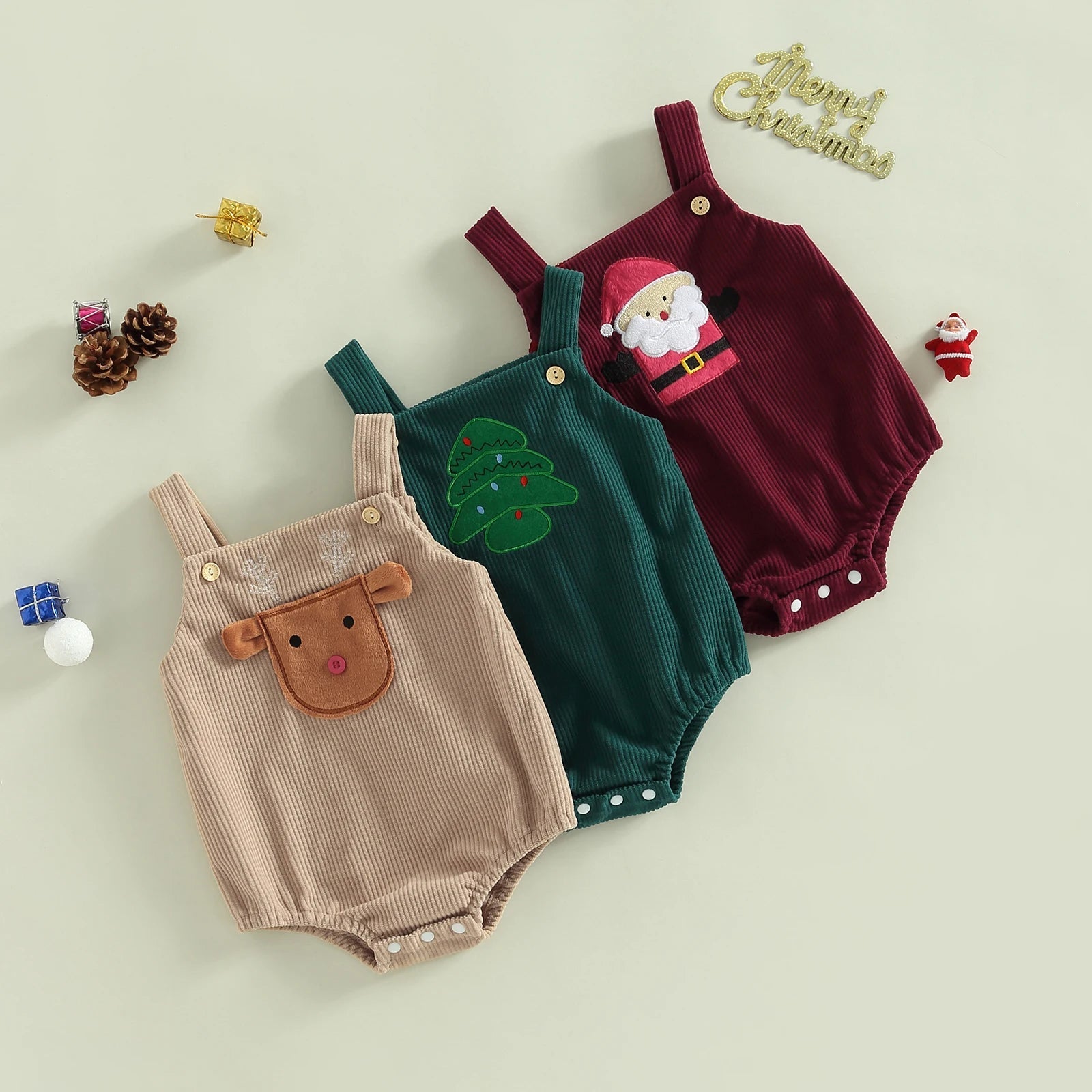 Combinaison de Noël multicolore avec motifs festifs