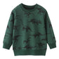 Pull en coton avec motif animalier, style moderne