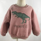 Motifs ludiques sur un pull en coton confortable