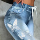 Jeggings noirs taille haute, coupe slim, vue de face