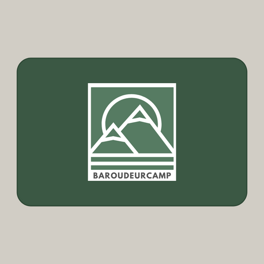 Carte cadeau pour équipements de randonnée et plein air