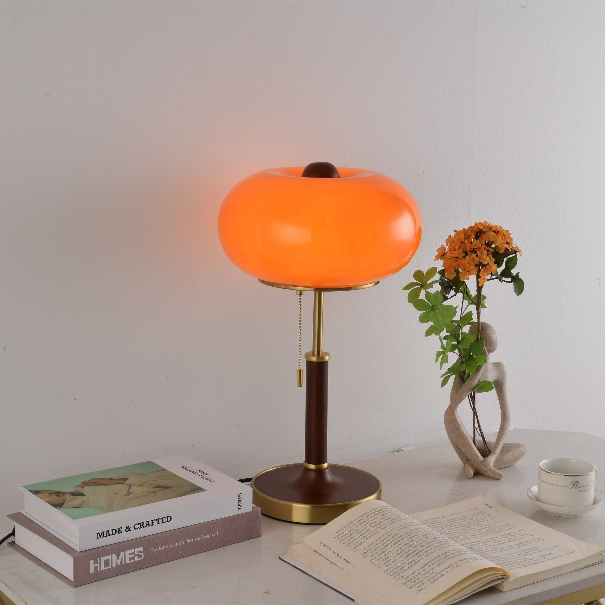 Interrupteur à cordon rétro sur la lampe