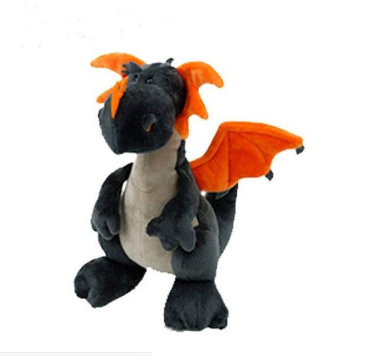 Ensemble de peluches dragons de différentes tailles et couleurs