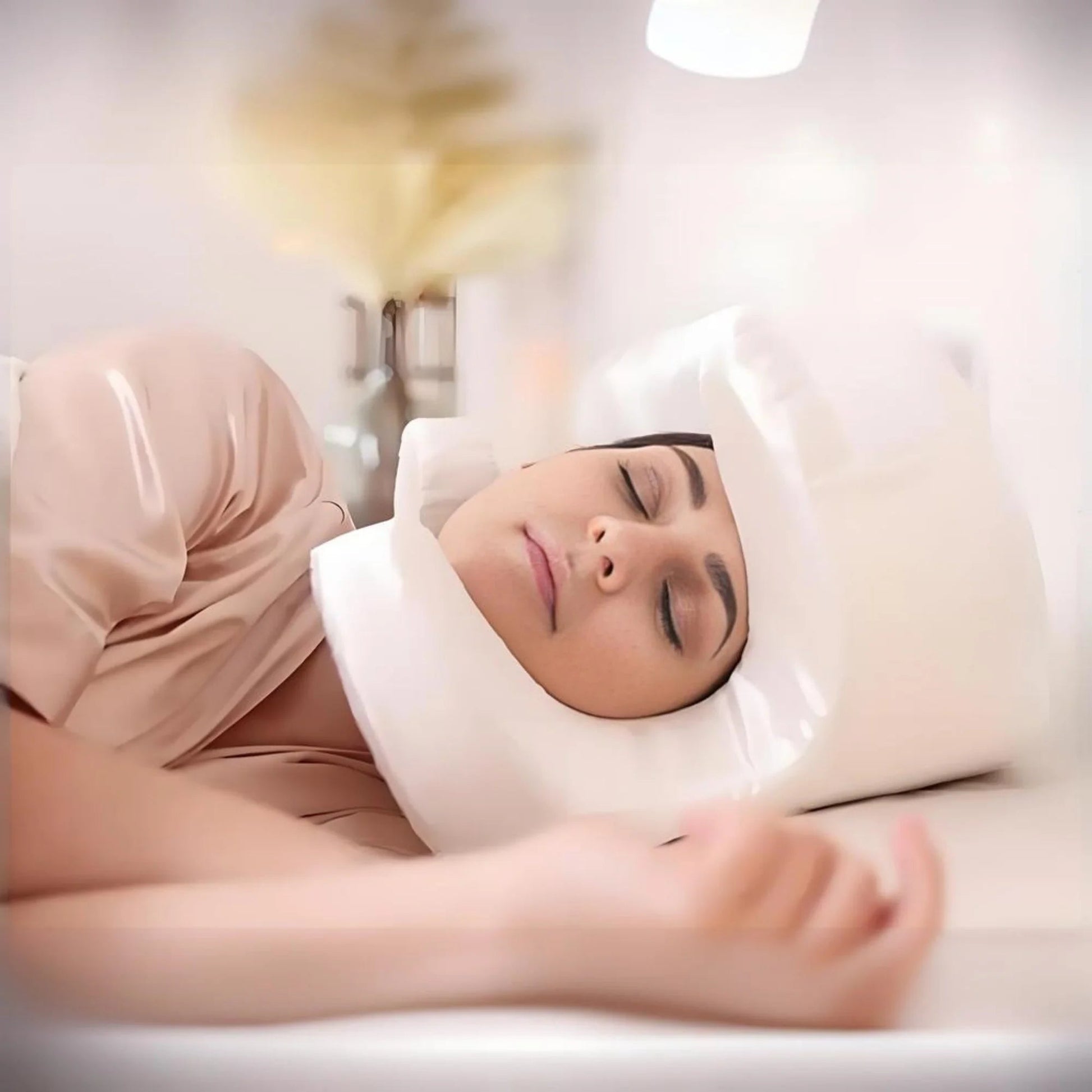 Oreiller ergonomique en mousse mémoire pour dormeurs latéraux