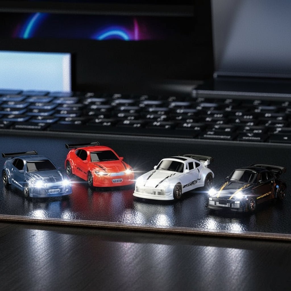 Voiture de drift avec télécommande à proximité
