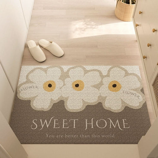 Tapis d'entrée installé dans un couloir à fort passage
