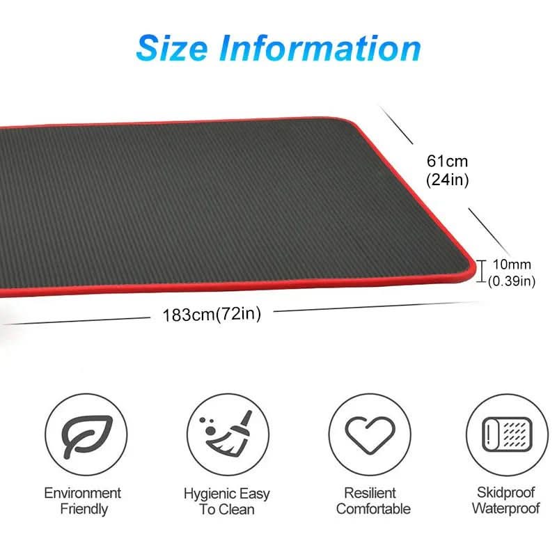 Tapis de yoga déroulé avec lumière naturelle