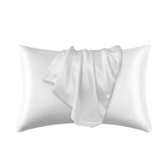 Taie d'oreiller en soie, parfaite pour cheveux lisses