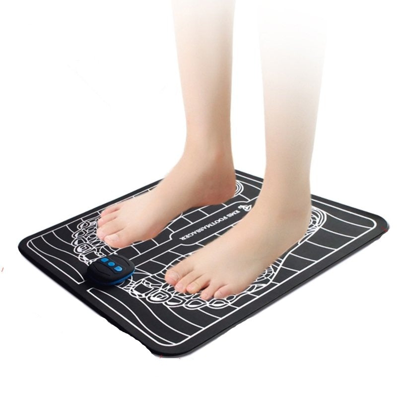 Gros plan sur le masseur de pieds plié