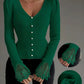 Pull à côtes en viscose, polyamide et polyester