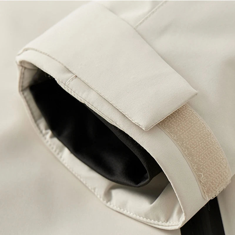 Doublure matelassée intérieure du manteau d'hiver