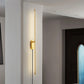 Applique LED allumée, lumière blanche chaude diffusée