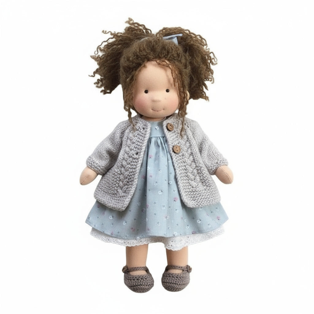 Poupée Waldorf Fait Main eloracotton soft charming handmade vue de détail vue 22