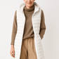 Détail du rembourrage de la veste pour chaleur optimale