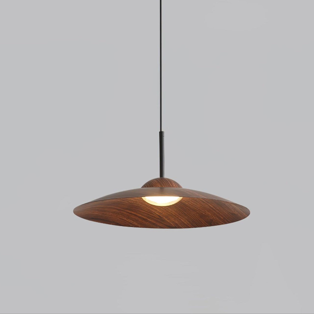 Vue d'ensemble de la lampe, design moderne