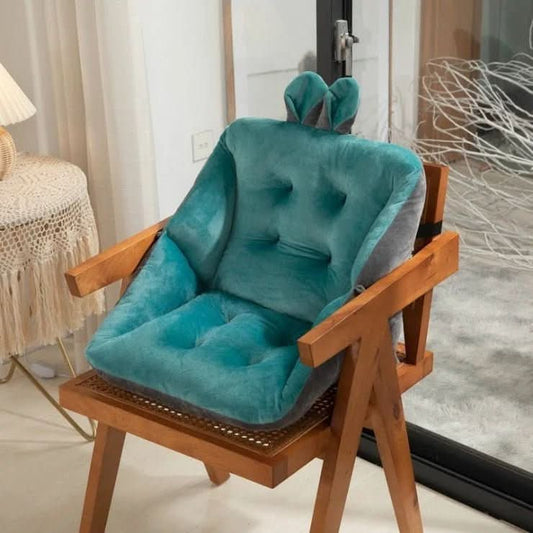 Vue d'ensemble du coussin sur un fauteuil roulant