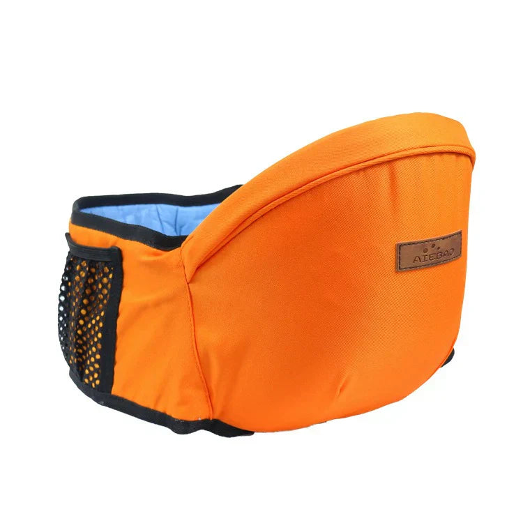 Porte-bébé sur mannequin, démonstration de portage