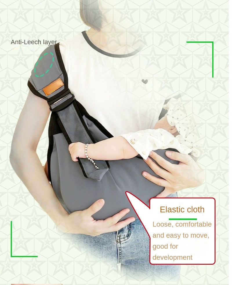 Gros plan sur la boucle robuste du porte-bébé pour un soutien optimal