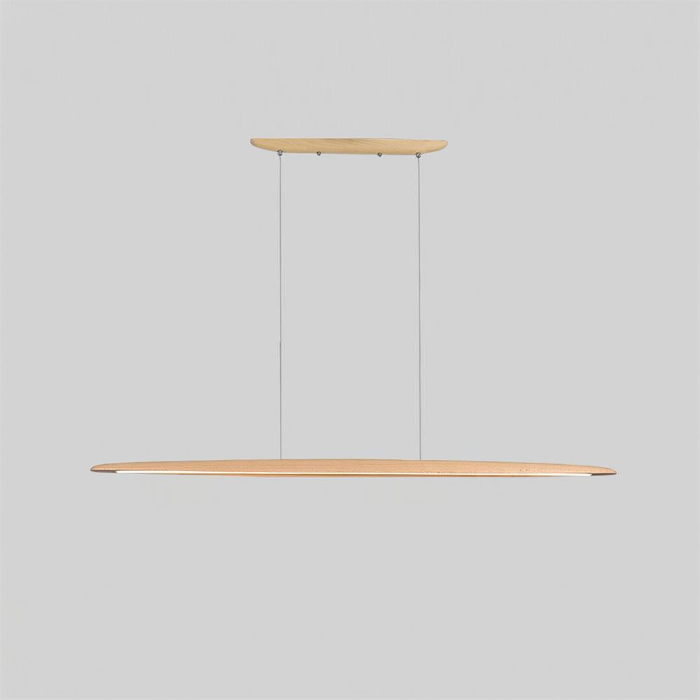 Lampe suspendue intégrée dans un décor scandinave