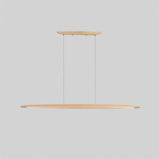 Lampe suspendue intégrée dans un décor scandinave