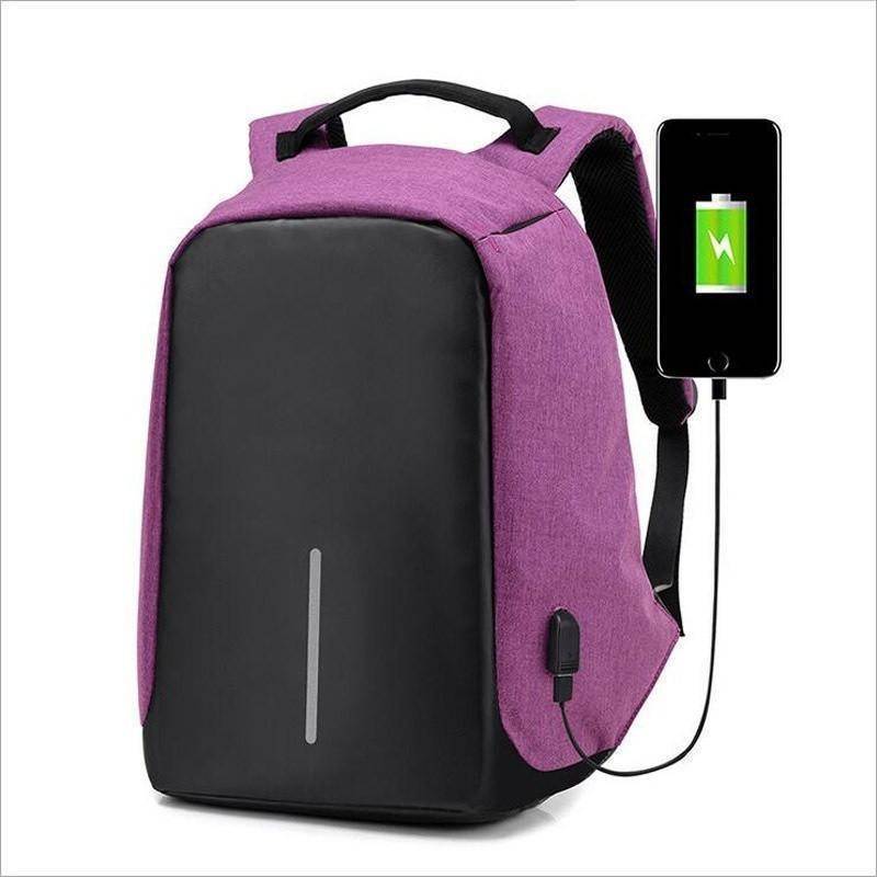 Vue de dessus du sac à dos avec design élégant