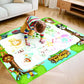 Tapis de dessin à eau avec enfants jouant ensemble