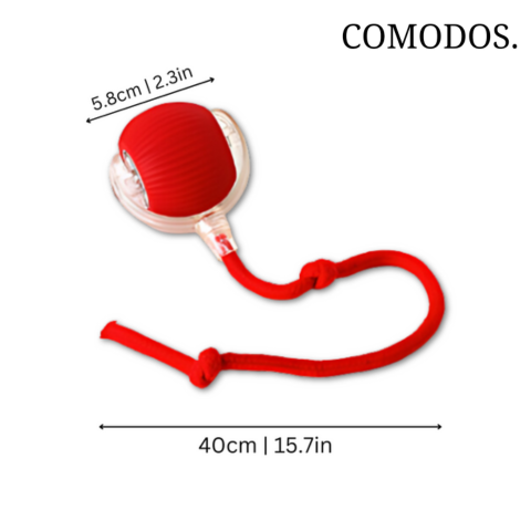 Jouet pour chat en action, montrant ses mouvements engageants