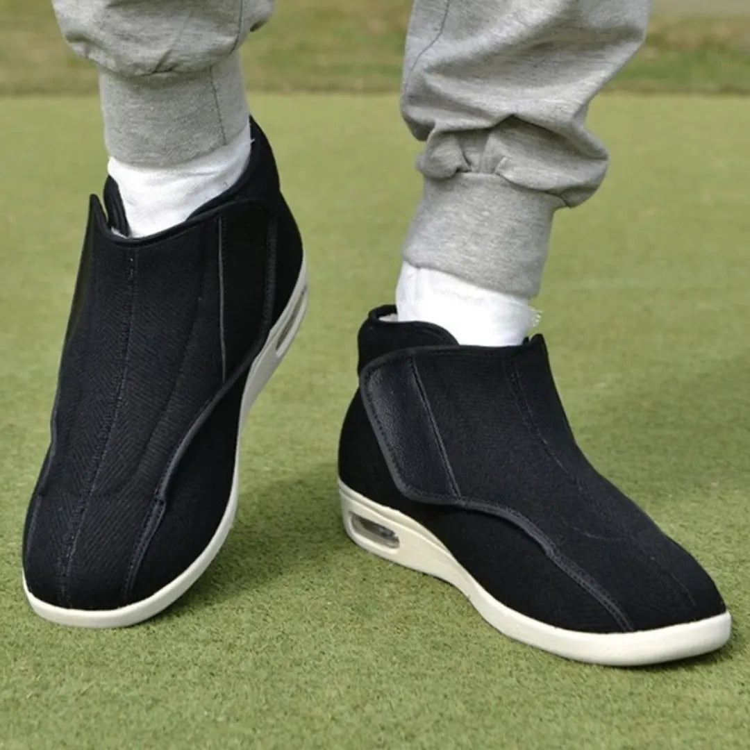 Fermeture velcro ajustable pour un enfilage facile