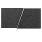 Tapis de bureau noir offrant une surface lisse
