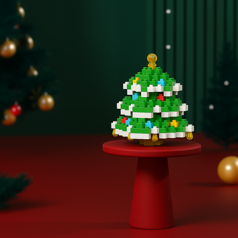Bases de présentation pour les personnages de Noël miniatures