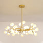 Lampe suspendue dans une chambre contemporaine