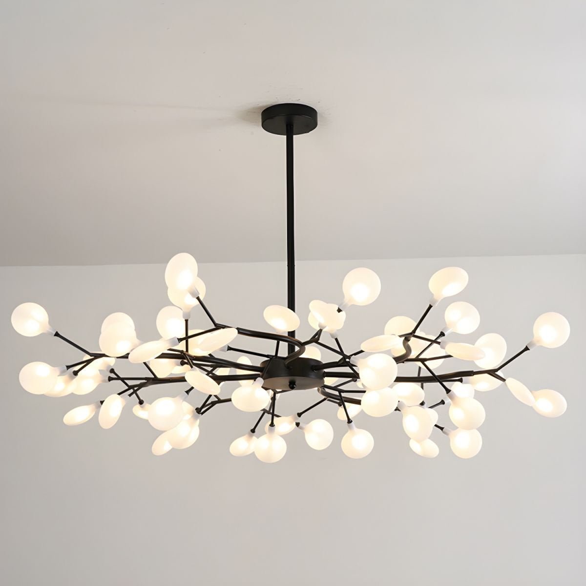 Détail des matériaux et finitions de la lampe