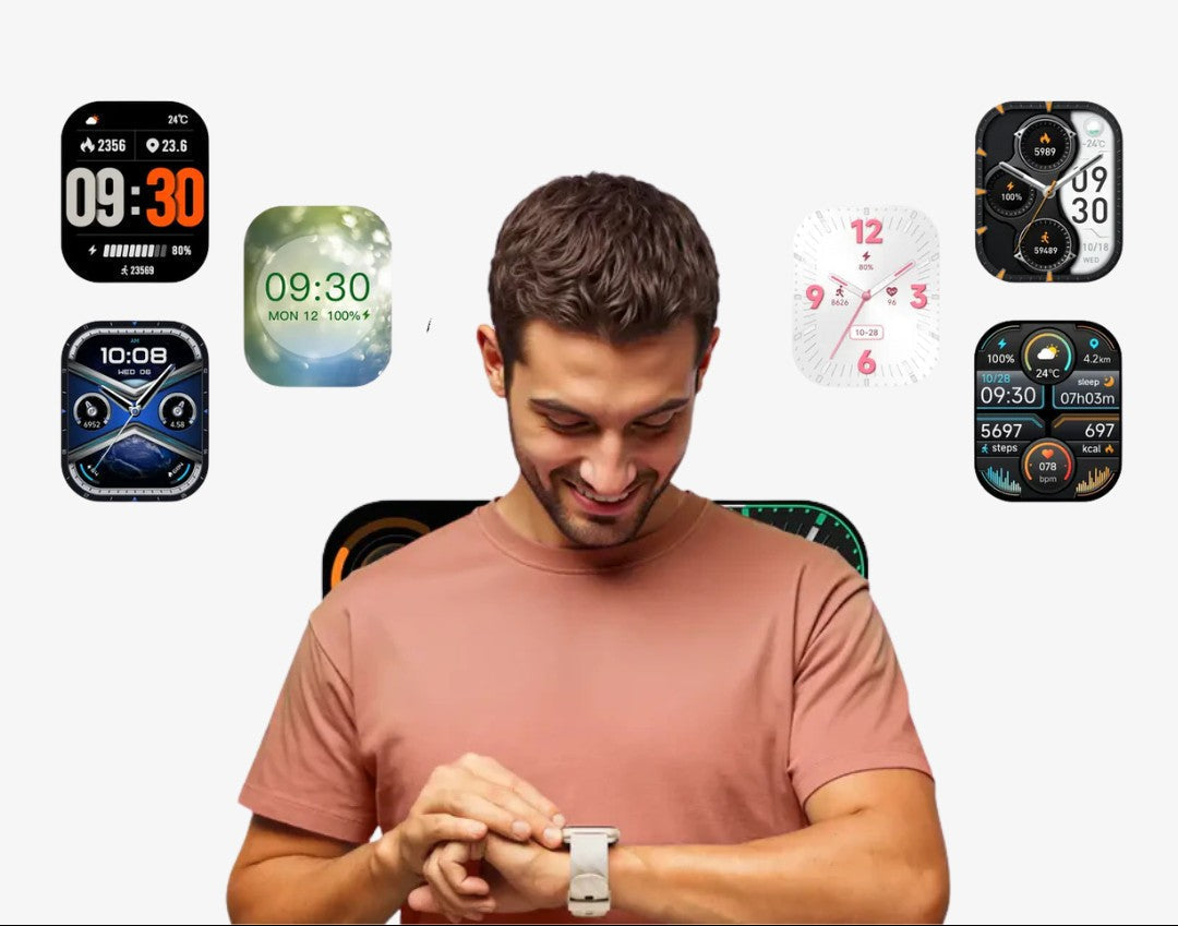 Montre étanche posée sur une surface mouillée
