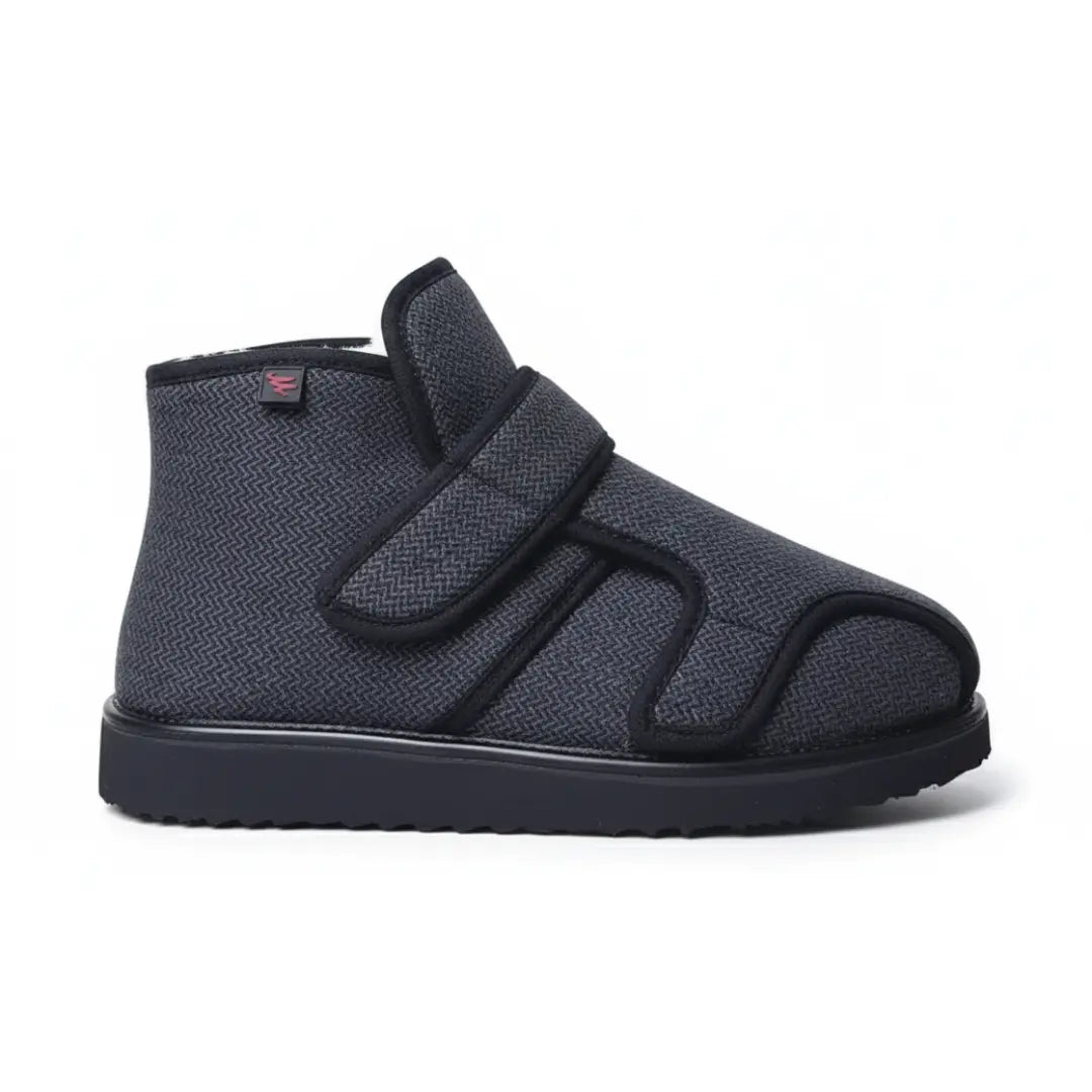 Chaussures vues de dessus, soulignant le design spacieux