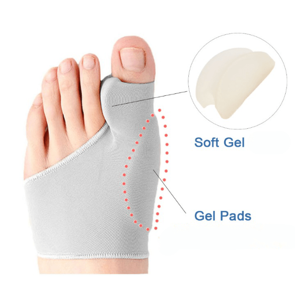 Correcteur hallux valgus pour adolescents en gros plan