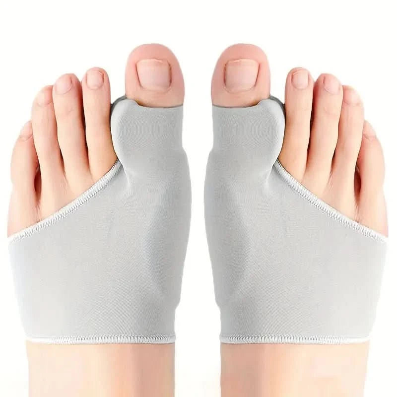 Adolescent portant le correcteur sous une chaussette
