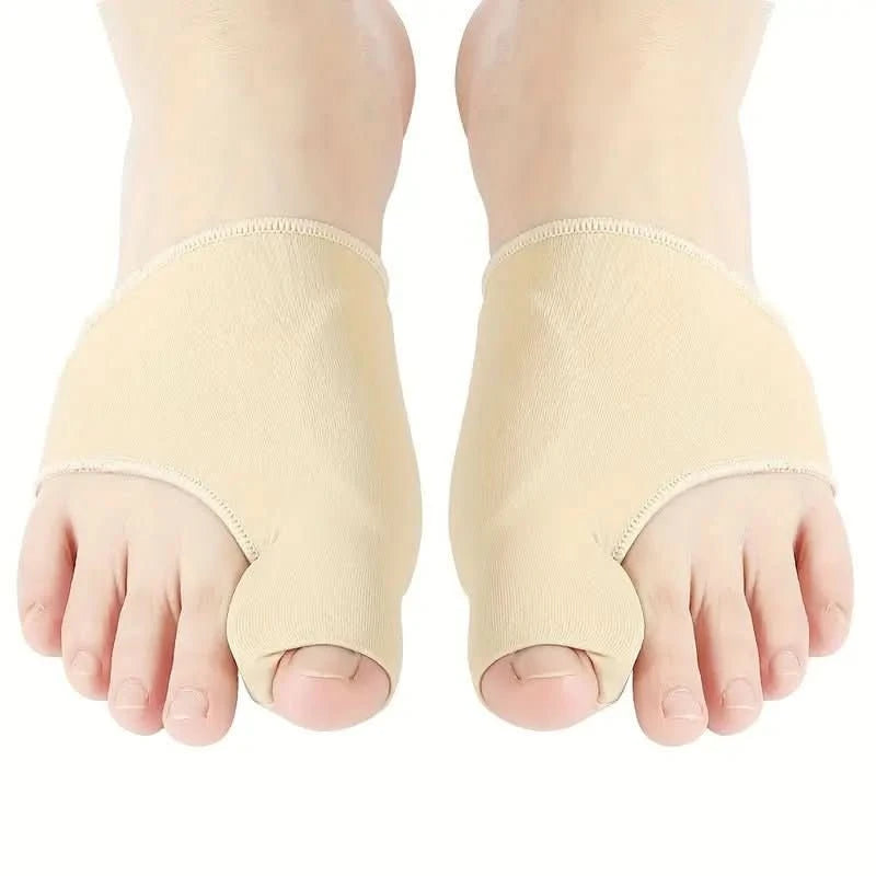 Correcteur hallux valgus en position sur le pied
