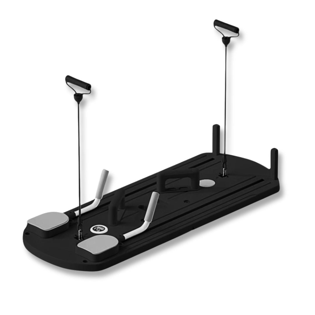 Reformer Pilates avec réglage automatique de la résistance