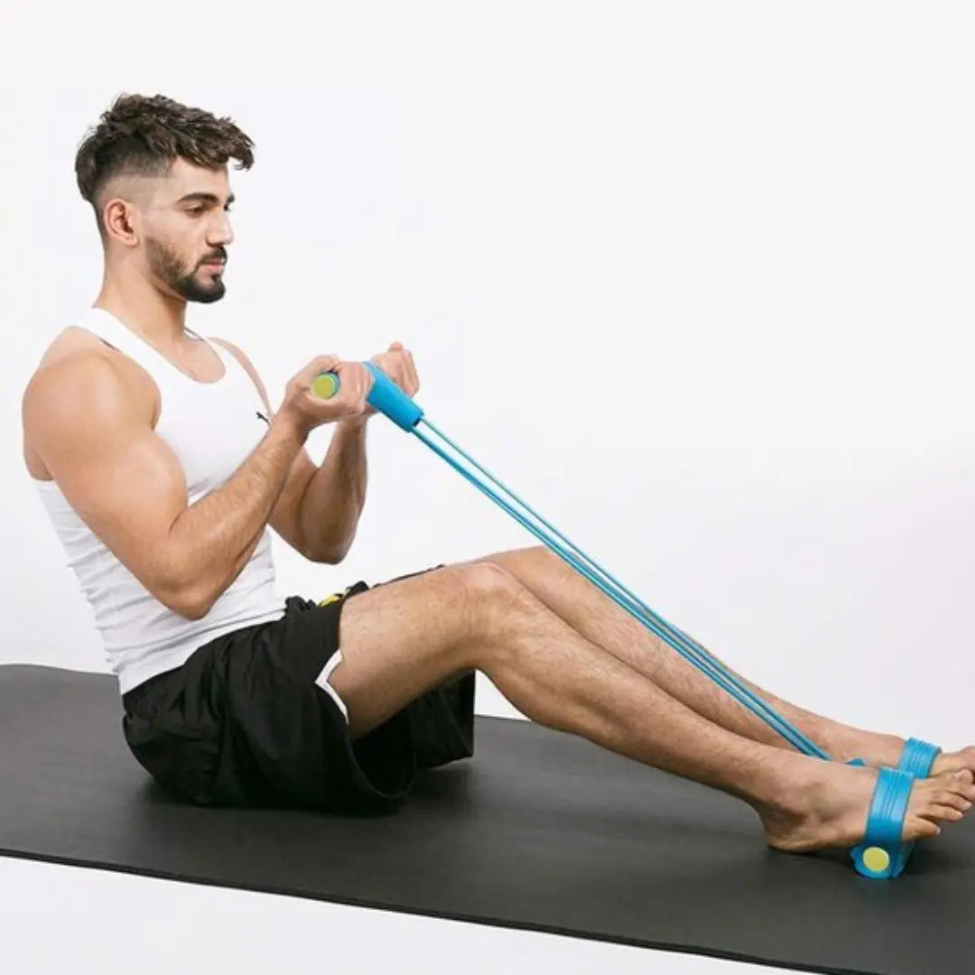 Gros plan sur les sangles ajustables et le matériau élastique