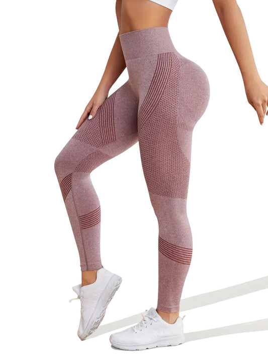 Détail de la texture et de la finition des leggings