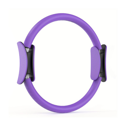 Anneau d'exercice noir avec design ergonomique