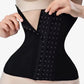 Ceinture élastique noire pour femmes sur fond blanc