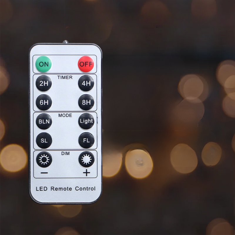 Bougies LED rechargeables avec finition noire élégante