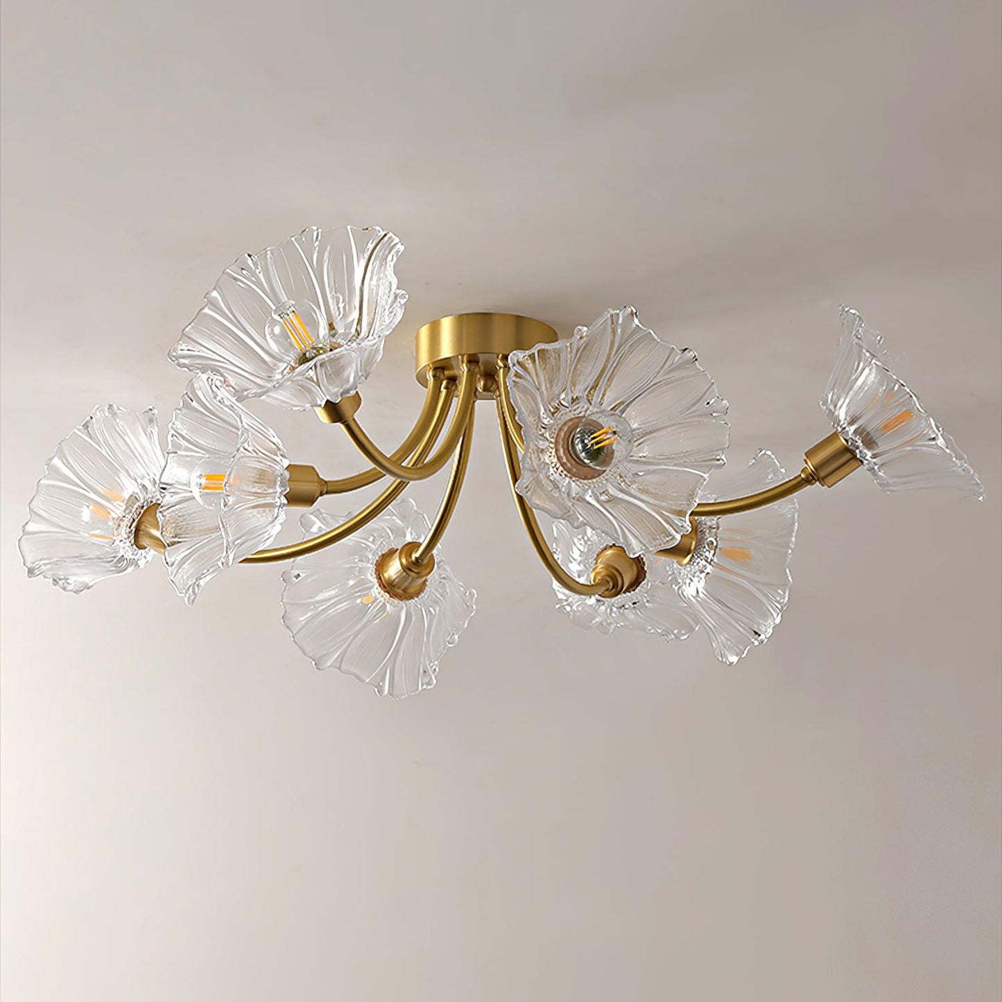 Lampe avec plusieurs points lumineux allumés