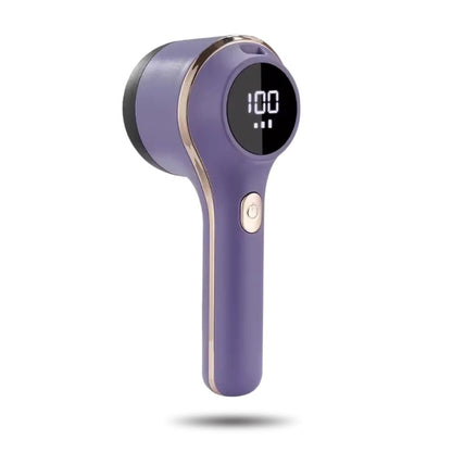 Éliminateur de peluches avec son grand conteneur de collecte