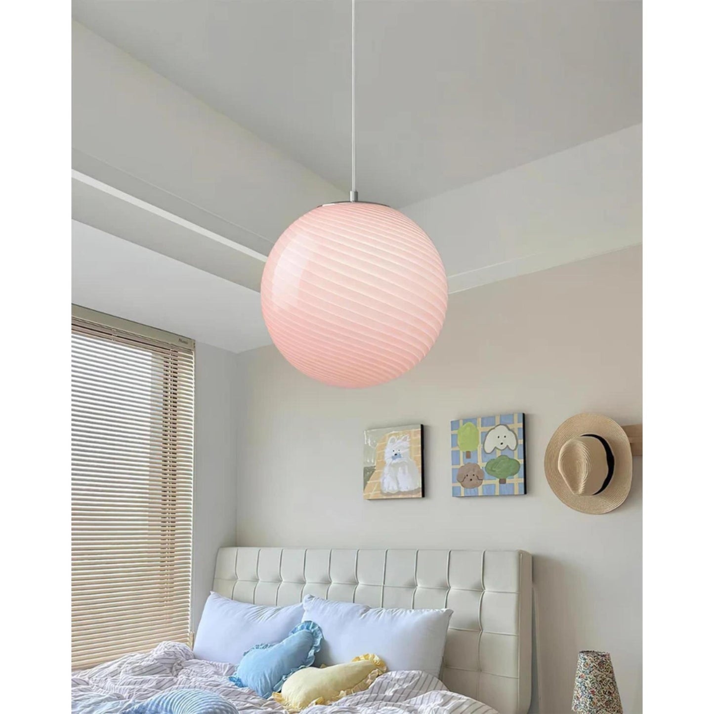 Cordon de suspension fin et élégant pour la lampe