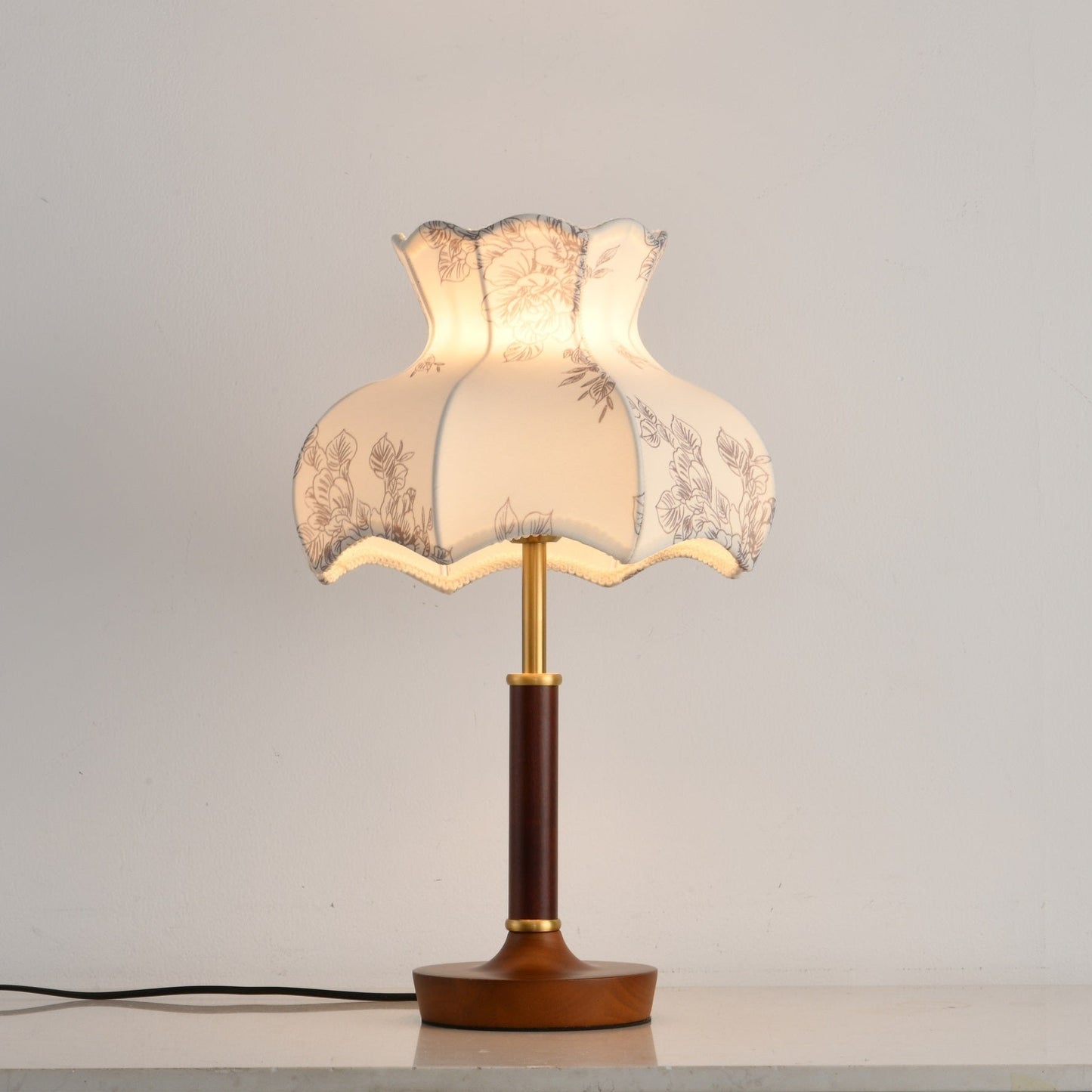 Lampe de table avec design vintage et élégant